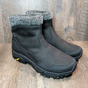 Merrell Women's Coldpack 3 Thermo Mid Zip Waterproof Size 10 Black J037396
